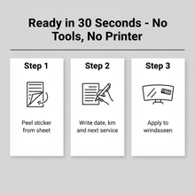 Load image into Gallery viewer, 3-step how to use infographic peel write apply