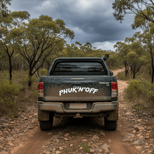 Load image into Gallery viewer, 4WD Bumper phuk n off decal