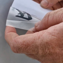 Load image into Gallery viewer, Hand holding a small white card with black text against a neutral background