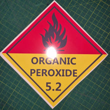 Load image into Gallery viewer, Organic peroxide decal 5.2