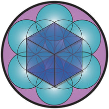 Load image into Gallery viewer, Colourful 3D Cube Sticker | Geometric Optical Illusion - Stick-Dat