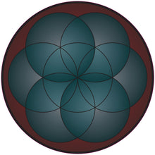 Load image into Gallery viewer, Life Mandala Clear Window Sticker | Spiritual Glass Decal - Stick-Dat
