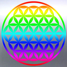 Load image into Gallery viewer, sacred geometry Circle Rainbow