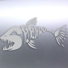 Load image into Gallery viewer, Spearfishing Skeleton Fish Design Grey