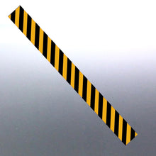 Load image into Gallery viewer, Supplementary Pipe Marker – Hazardous Contents (Black & Golden Yellow Y14) - Stick-Dat