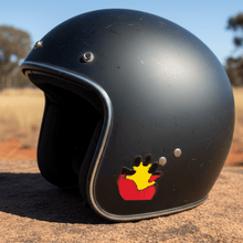 Load image into Gallery viewer, Aboriginal Fist on Helmet