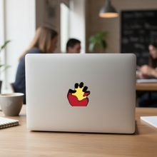 Load image into Gallery viewer, Aboriginal Fist on Laptop