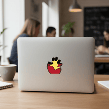 Load image into Gallery viewer, Aboriginal Fist on Laptop