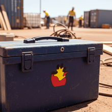 Load image into Gallery viewer, Aboriginal Fist on Toolbox