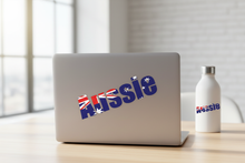 Load image into Gallery viewer, Aussie sticker on laptop or bottle