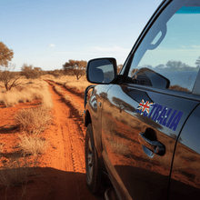 Load image into Gallery viewer, Australia sticker on 4x4 door panel