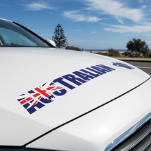 Load image into Gallery viewer, Australia sticker on car bonnet