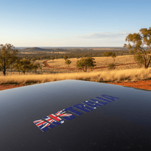 Load image into Gallery viewer, Australia sticker on trailer tailgate