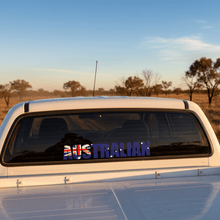 Load image into Gallery viewer, Australia sticker on ute rear window