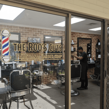 Load image into Gallery viewer, Barber Shop Window