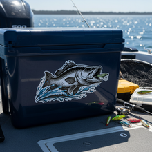 Load image into Gallery viewer, Boat deck esky barramundi sticker