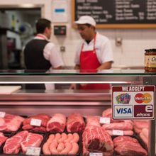 Load image into Gallery viewer, Butcher Shop Glass Display