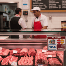 Load image into Gallery viewer, Butcher Shop Glass Display