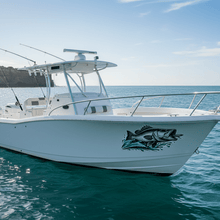 Load image into Gallery viewer, Centre Console Bow Side barramundi sticker