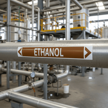 Load image into Gallery viewer, Chemical Plant Piping with Arrow