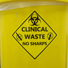 Load image into Gallery viewer, Close-up Biohazard Symbol Detail