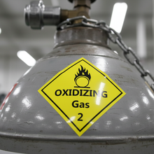 Load image into Gallery viewer, Close-up on oxygen tank