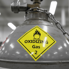 Load image into Gallery viewer, Close-up on oxygen tank