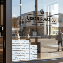 Load image into Gallery viewer, Custom business on window