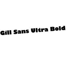 Load image into Gallery viewer, Custom Text Sticker – Your Words, Any Font & Colour | Australian Made