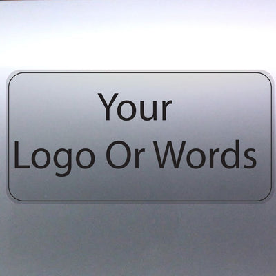 100 Versatile 15x75mm Clean Vinyl Sticker - Perfect for Logos, Name Tags, and More | Stick-Dat