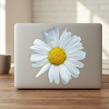 Load image into Gallery viewer, Daisy Sticker on Laptop