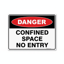 Load image into Gallery viewer, Danger Confined Space - Product shot