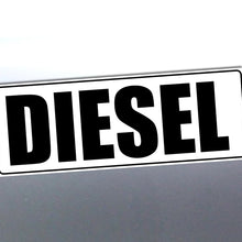 Load image into Gallery viewer, Sticker with the word 'DIESEL' on a reflective surface