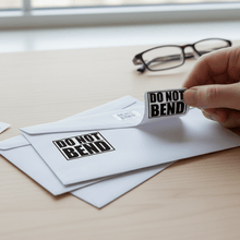 Load image into Gallery viewer, DO NOT BEND Being Applied