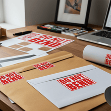 Load image into Gallery viewer, DO NOT BEND on Art Mailers