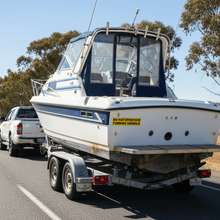 Load image into Gallery viewer, Do Not Overtake on Boat Trailer