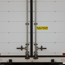 Load image into Gallery viewer, Do Not Overtake on Box Truck
