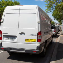 Load image into Gallery viewer, Do Not Overtake on Courier Van