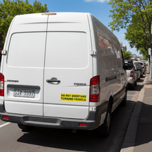 Load image into Gallery viewer, Do Not Overtake on Courier Van
