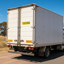 Load image into Gallery viewer, Do Not Overtake on Delivery Truck