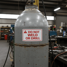 Load image into Gallery viewer, Do Not Weld or Drill – Pressure Vessel