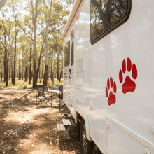 Load image into Gallery viewer, Dog Paws - Red