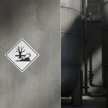 Load image into Gallery viewer, Environmentally Hazardous Substances Sticker Hero Image