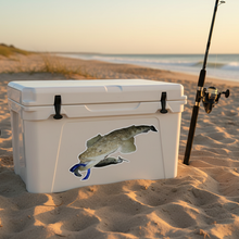 Load image into Gallery viewer, Esky Beach flathead decal lure