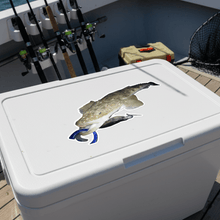Load image into Gallery viewer, Esky Lid flathead decal lure