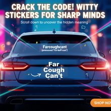 Load image into Gallery viewer, Far Cough Can't Hero Banner