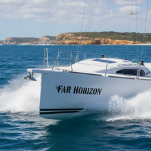 Load image into Gallery viewer, Far Horizon - racing yacht ocean action shot