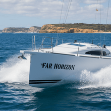 Load image into Gallery viewer, Far Horizon - racing yacht ocean action shot