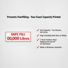 Load image into Gallery viewer, Feature benefit infographic any capacity Australian made