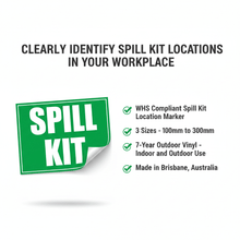Load image into Gallery viewer, Feature benefit infographic WHS compliant 7 year vinyl Australian made
